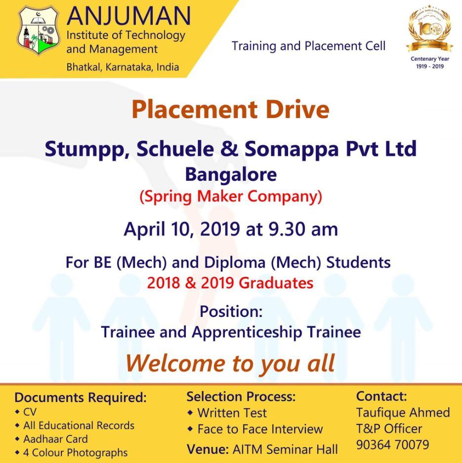 Campus Placement Drive