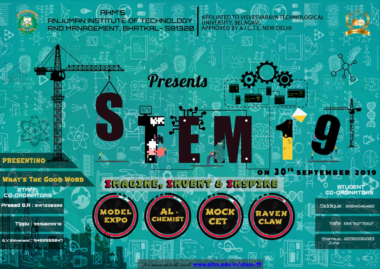 STEM 2019 on September 30th at AITM